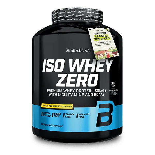 Pot de protéine BiotechUSA Iso Whey Zero