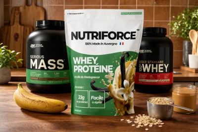 Meilleure Whey Prise de Masse 2026 : Comparatif & Avis