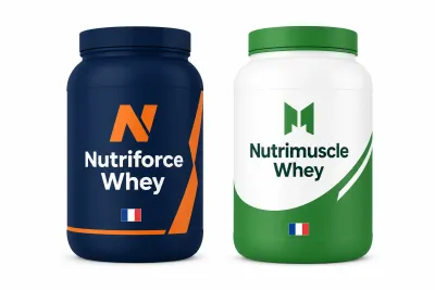 Nutriforce vs Nutrimuscle : Quelle Whey Choisir en 2026 ?