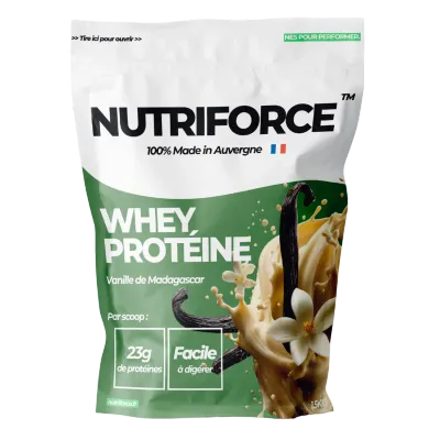 Nutriforce Whey Vanille : Avis 2026, Note 4.7/5 (Testée)