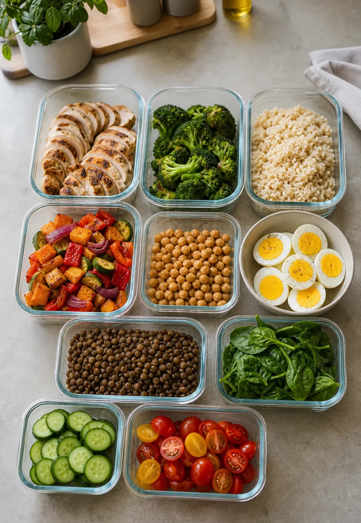 Planning nutritionnel avec repas préparés — le dosage et la durée de supplémentation en whey sont déterminants pour observer un effet sur les triglycérides