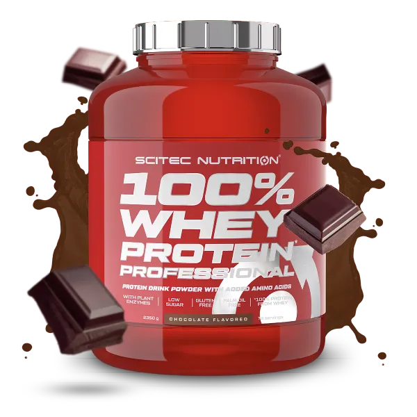Pot de 100% Whey Protein Professional Scitec Nutrition