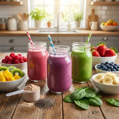 Smoothies Protéinés : 10 Recettes Gourmandes